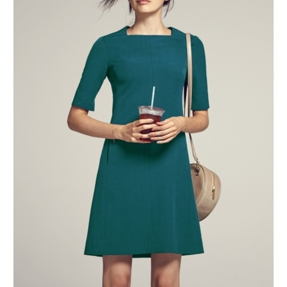 MM Lafleur Dresses & Skirts - 💘 M.M. Lafleur Emily Teal Blue Green Dress Sz 10